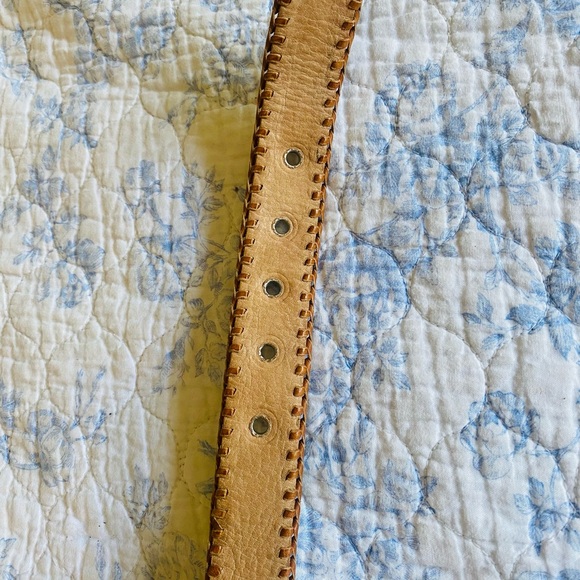 Frances Valentine Woven Belt with Leather Buckle - Picture 4 of 6